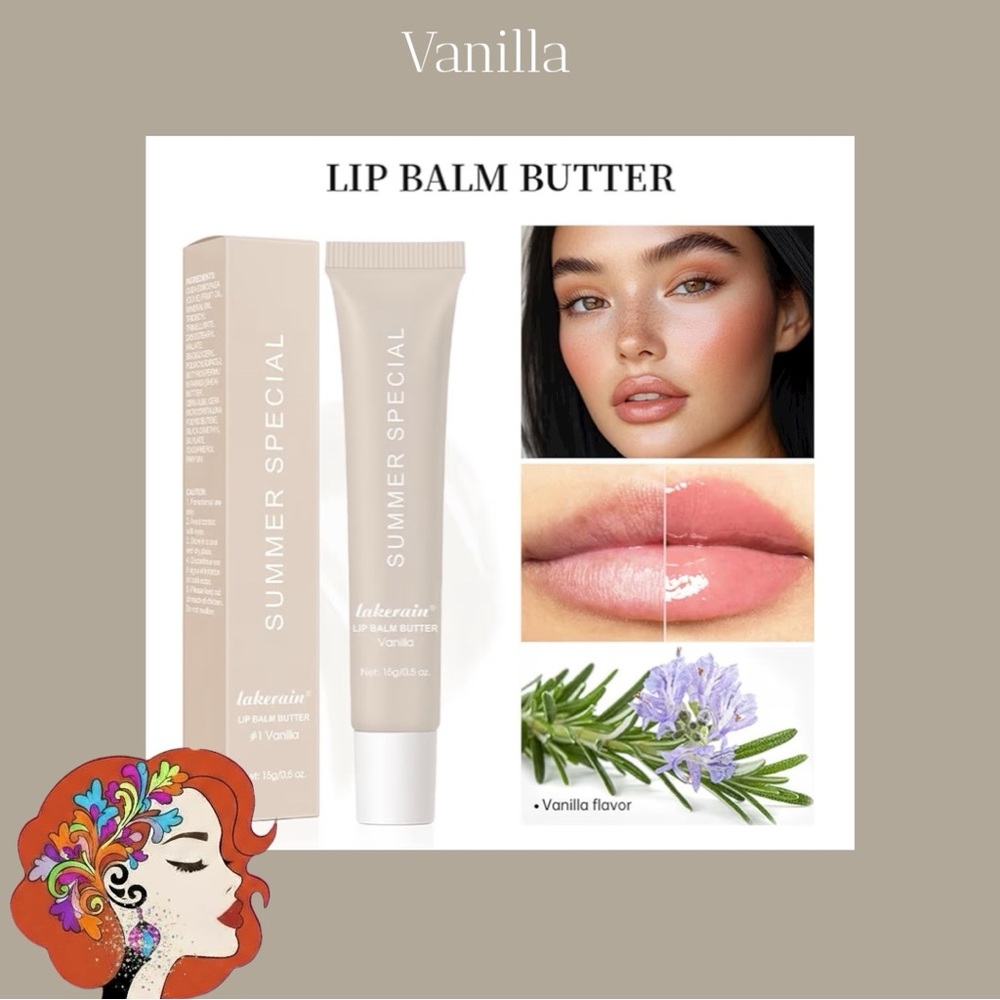 Vanilla Lip Balm Butter Summer Special NWT